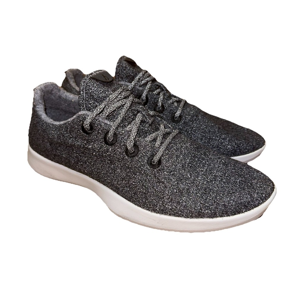 Allbirds Men's‎ Wool Runner NZ Shoes Dark Grey Size 12 Washable EUC